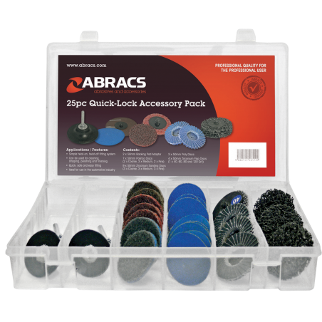 Abracs 50mm 'Quick Lock' Accessory Pack