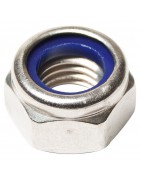 A2 Stainless Metric T Type Nylon Insert Nuts (DIN 985)
